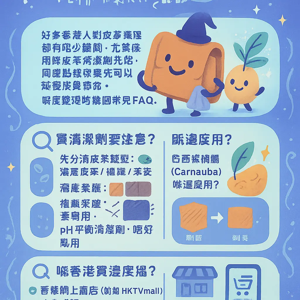 皮革清潔劑香港 - 巴西棕櫚蠟