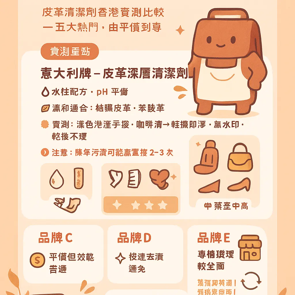 皮革清潔劑香港 - 皮革護理站